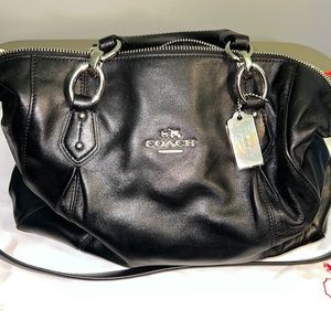 Coach black crossbody bag